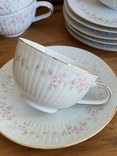 OFERTA taza de té con plato de porcelana Tsuji - comprar online