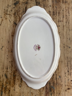 Rabanera de porcelana inglesa Royal Albert lavender rose mide 25 x 15 cm - comprar online