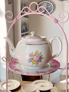 Juego de té y postre para 6 de loza inglesa Swinnertons (el bouquet interior de algunas tazas puede tener desgaste de color, leer la descripción con lo que incluye) en internet