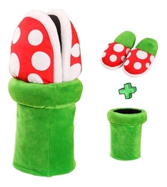 Pantuflas planta carnívora Mario Bros