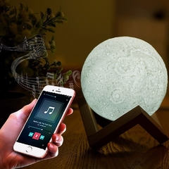 Lámpara Luna 15cm 3D Bluetooth