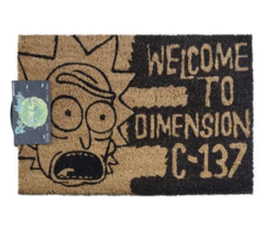Limpiapies Rick And Morty: Dimension C-137