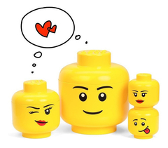Cabeza de Lego Contenedor (LARGE) - comprar online
