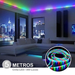 Luces Led con Control. 4.8W x 5 Metros – Compre en línea en su