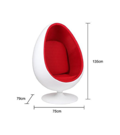 Silla Egg Pod Chair Red - comprar online