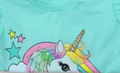 Remera Unicornio Arcoiris - tienda online