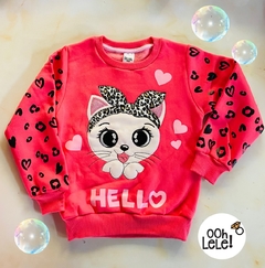 Buzo Frisado Hello Cat T-2 - Ooh! Lele