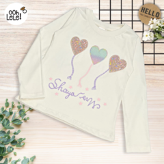 Remera Globos T-4 - tienda online