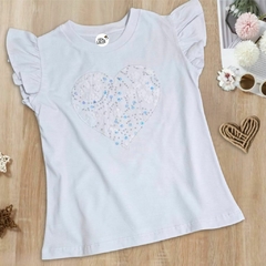 Remera Corazón Tul en internet