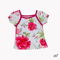 Remera Rosas