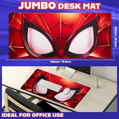 SpiderMan Pad Gamer Alfombrilla grande para mouse (Black Marvel) - tienda online
