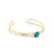 Choker Vittoria Blue Tornasol Gold - comprar online