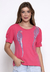 Blusa Bisô Arara Rosa