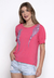 Blusa Bisô Arara Rosa - comprar online