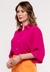 Camisa Bisô Cropped Rosa - loja online