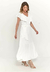 Vestido Flávia Off White - comprar online