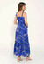 Vestido Mafe Estampado Azul - comprar online