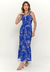Vestido Mafe Estampado Azul - loja online