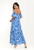 Vestido Capri Floral Azul - comprar online