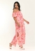 Vestido Capri Floral Rosa - comprar online