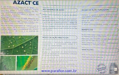 Azact CE frasco 150 ML fracionado - Inseticida e Fungicida natural, da semente do Neem. na internet