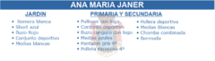 Banner de la categoría Janer, Ana Maria