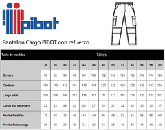 Pantalon Cargo Pibot Reforzado (PIBOTCARGO) en internet