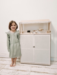 Casita madera Barbie con muebles Alegr as Kids