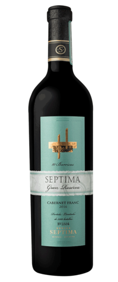 Séptima 10 barricas Cabernet Franc 2020