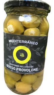 Aceitunas Rellenas de Provolone Mediterraneo x 220 Grs