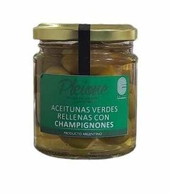 Aceitunas Verdes rellenas con Champignones Pleione x 200 grs