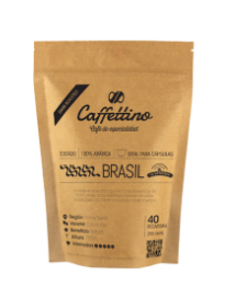 Café De Brasil Dark Rosted Molido Para Dolce Gusto Caffettino x 250 grs