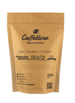 Café De Brasil Caffettino En Granos x 250 grs