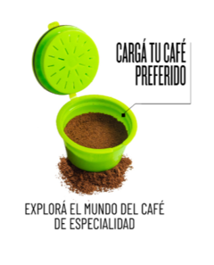 Kit 4 Cápsulas Reutilizables para Cafeteras Dolce Gusto Caffettino - comprar online