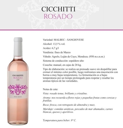 Cicchitti Rosado 2020 - comprar online