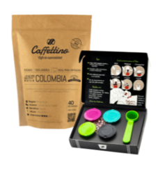 Combo 4 Capsulas Recargables Para Nespresso Y Café De Especialidad De Colombia