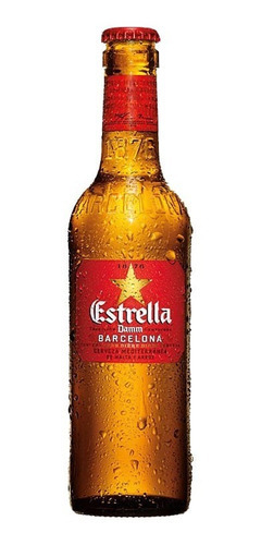 Cerveza Estrella Damm Porron x 330 ml