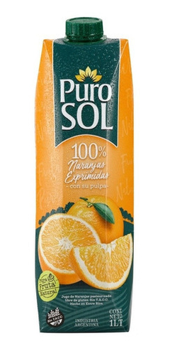 Jugo Puro Sol 1 Litro