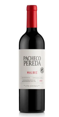 Pacheco Pereda Enología Sustentable Malbec