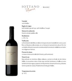 Sottano Reserva Malbec