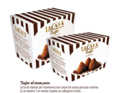 Trufas al cacao puro Lacasa x 200 grs