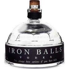 Vodka Iron Ball x 700 ml