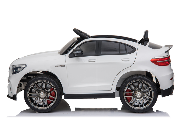 Camioneta Bateria Mercedes Benz Glc 63s 12v Rueda De Goma Asiento