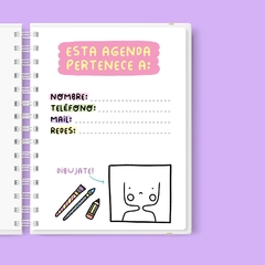 Agenda perpetua Lorena María en internet