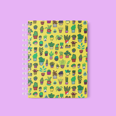 Cuaderno Plantitas rayado