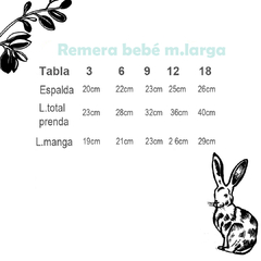 Remera bebé conejos lila en internet