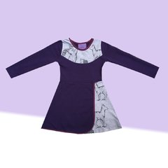vestido violeta
