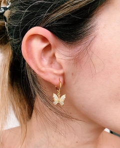 Aros GOLD MARIPOSA - comprar online