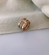 Anillo TRICRISTAL ROSEGOLD