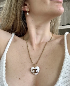 Collar CC corazon - comprar online